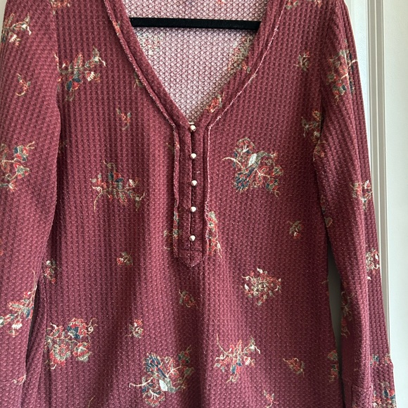 Thermal Henley, Worn twice, XL - Picture 3 of 3